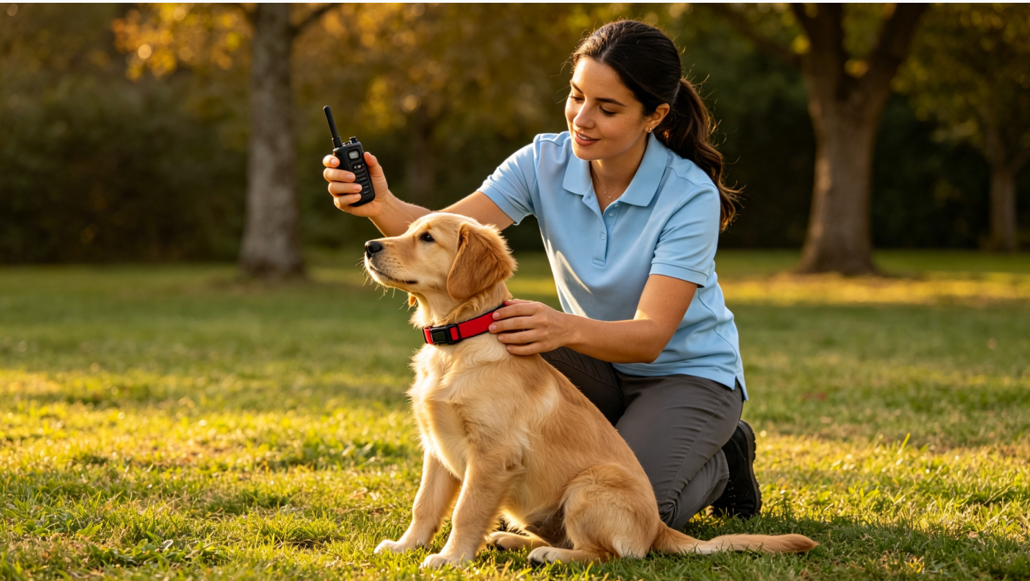 E collar training for beginners with golden retriever